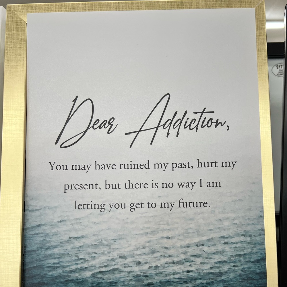 Inspirational framed prayer